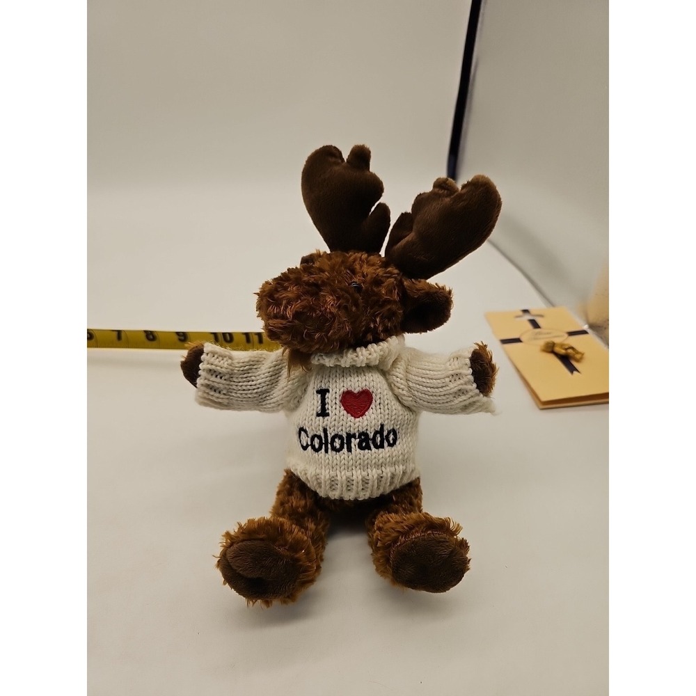 I "heart"‎ Colorado Moose Plush Unipak 2014 10"